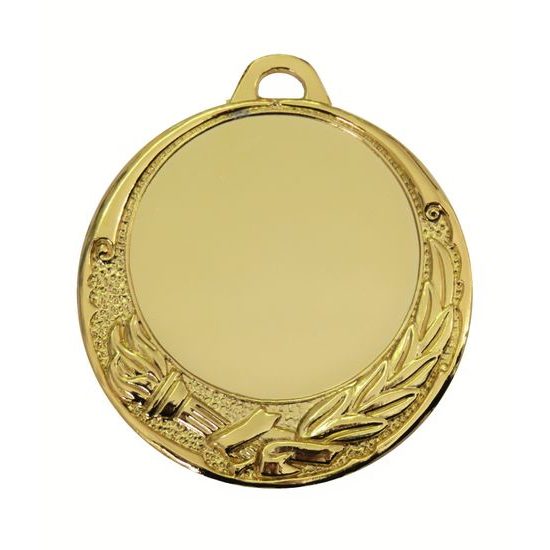 Victory Torch Logo Insert Gold Medal