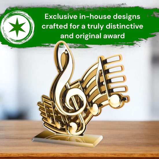 Cannes Classic Music Notes Trophy