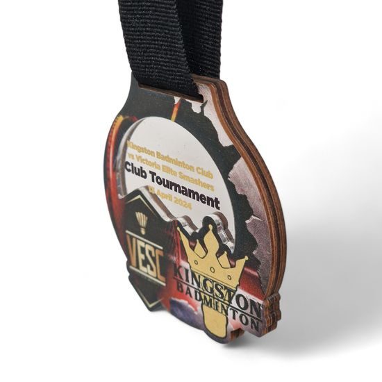 Custom Made Fusion Logo Medal