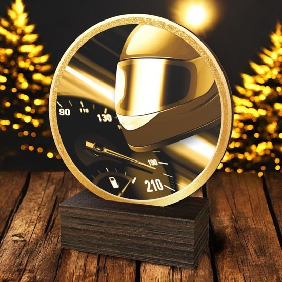 Holt Classic Motorsports Real Wood Trophy