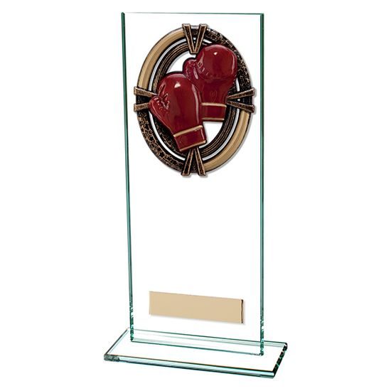 Maverick Legacy Jade Glass Boxing Trophy