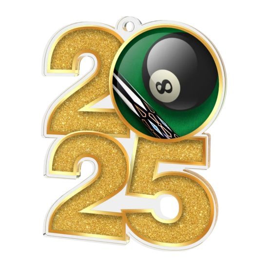 Pool 2025 Medal