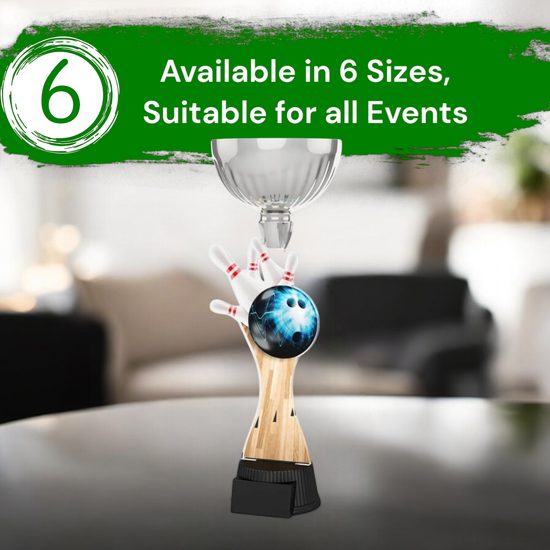 Montreal Tenpin Bowling Silver Cup Trophy