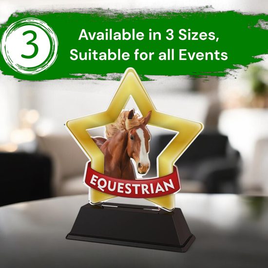 Mini Star Equestrian Trophy