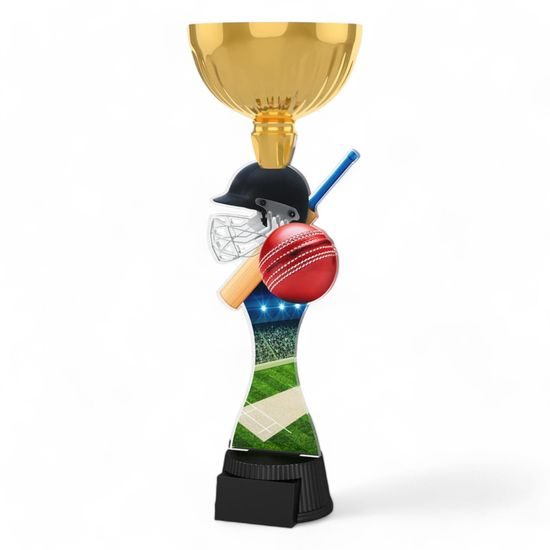 Vancouver Cricket Helmet Gold Cup Trophy