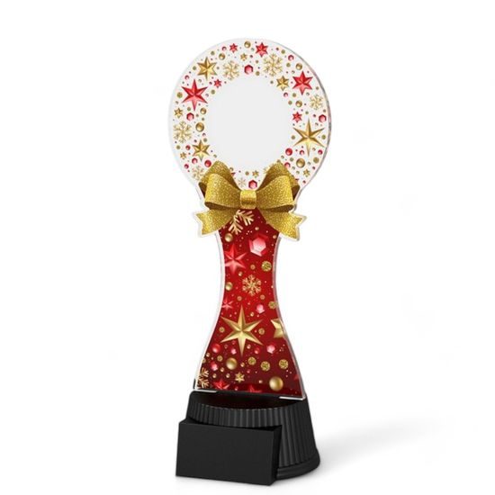 Christmas Red Wreath Trophy