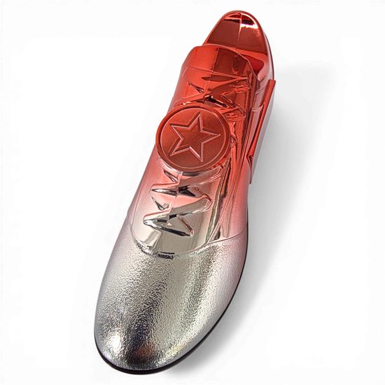 Tiempo Heavyweight Boot Trophy – Red & Silver