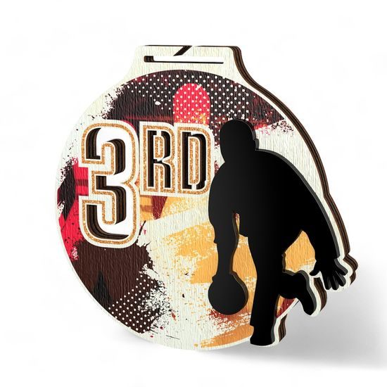 Highgrove Fusion Tenpin Bowling Third Place Bronze Medal