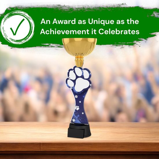 Vancouver Dog Paw Gold Cup Trophy