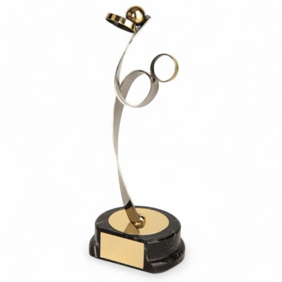 Sevilla Basketball Player Handmade Metal Trophy