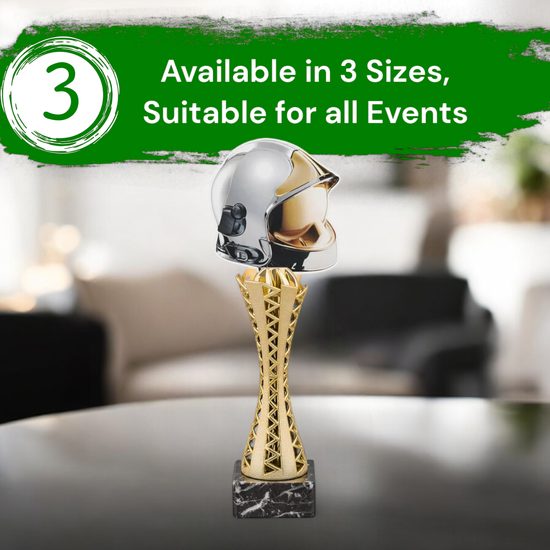 Genoa Firefighter Helmet Trophy