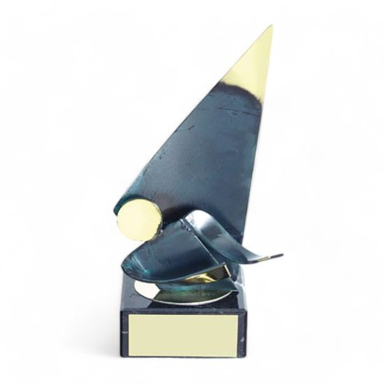 Toledo Sailing Handmade Metal Trophy