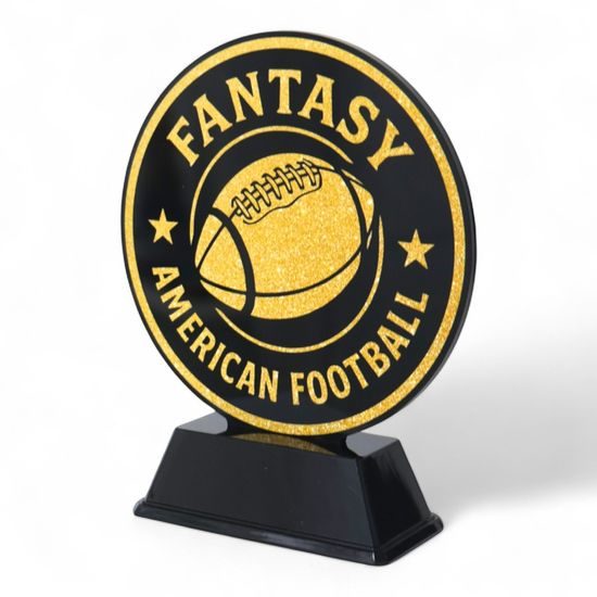Quantum Fantasy American Football Trophy