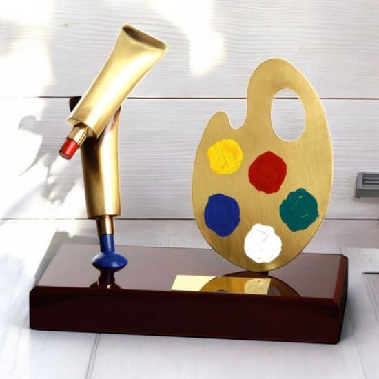 Constable Art Handmade Metal Trophy