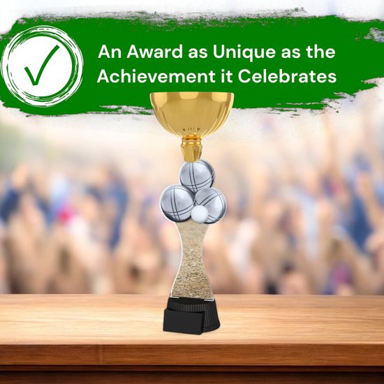 Vancouver Pétanque Balls Gold Cup Trophy