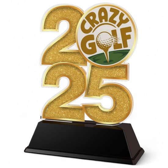 Crazy Golf 2025 Trophy
