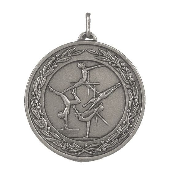 Female Gymnastics Events Silver Laurel Medal