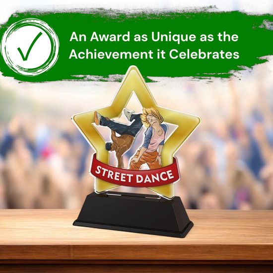Mini Star Street Dance Trophy