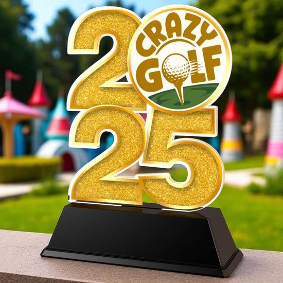 Crazy Golf 2025 Trophy