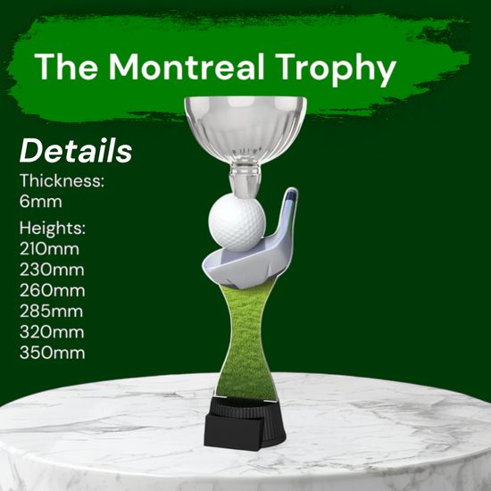 Montreal Golf Silver Cup Trophy