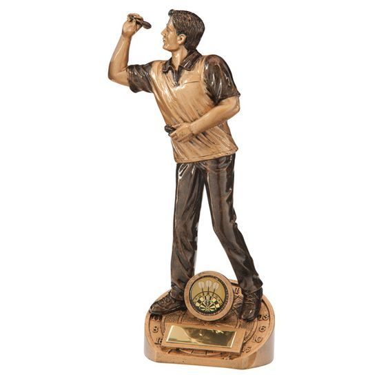 Bullseye Male Darts Trophy (FREE LOGO)