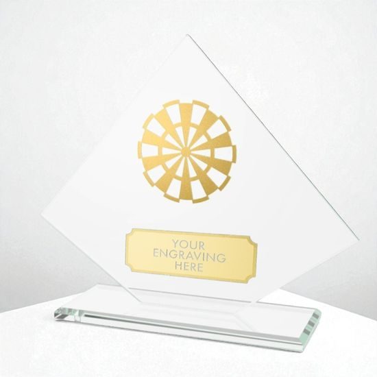 Vanguard Glass and Metal Fusion Darts Trophy