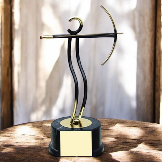Valencia Archery Handmade Metal Trophy