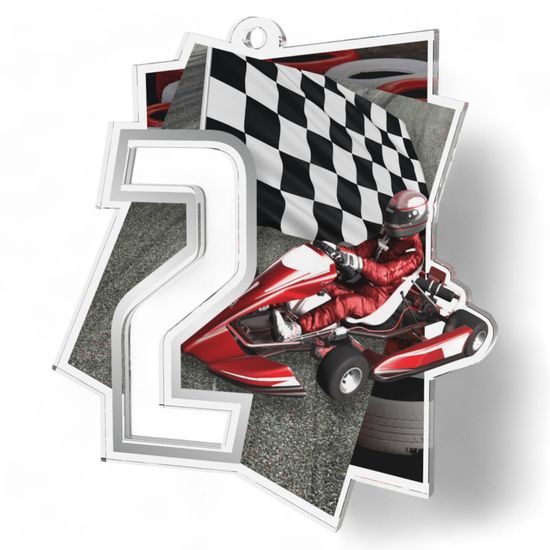Poznan Go Karting Number 2 Medal