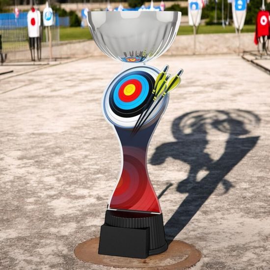 Montreal Archery Target Silver Cup Trophy