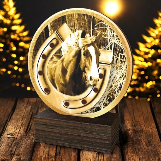 Holt Classic Horse Riding Wood Trophy