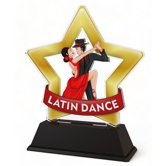 Mini Star Latin Dance Trophy