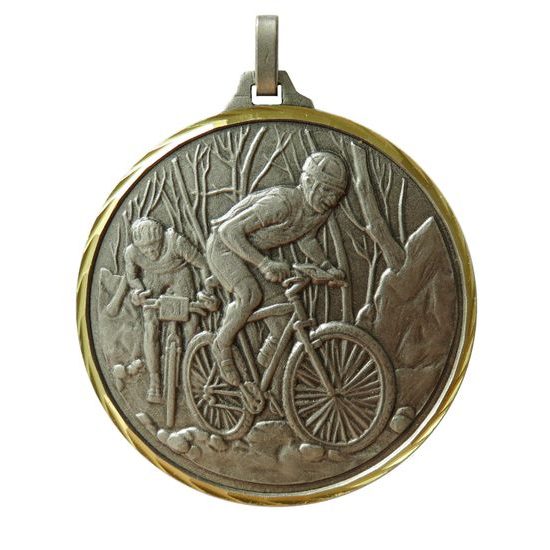 Diamond Edged Mountain Bike Silver Medal