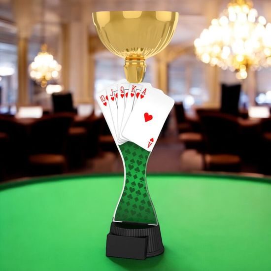 Vancouver Playing Cards Gold Cup Trophy