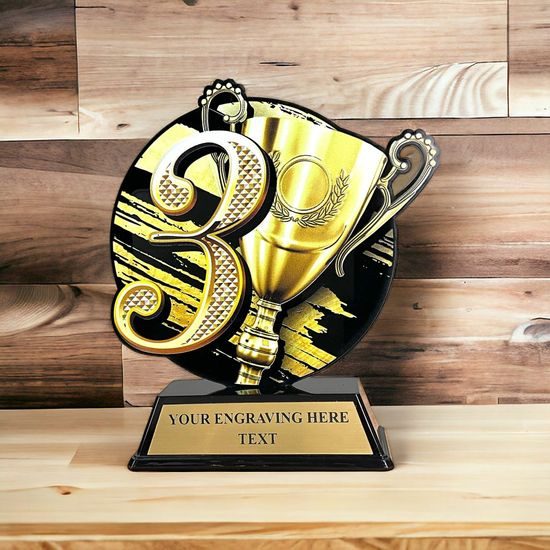 Roswell Number 3 Trophy