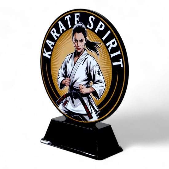 Quantum Female Karate Spirit Trophy