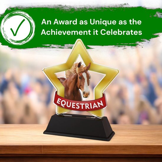 Mini Star Equestrian Trophy