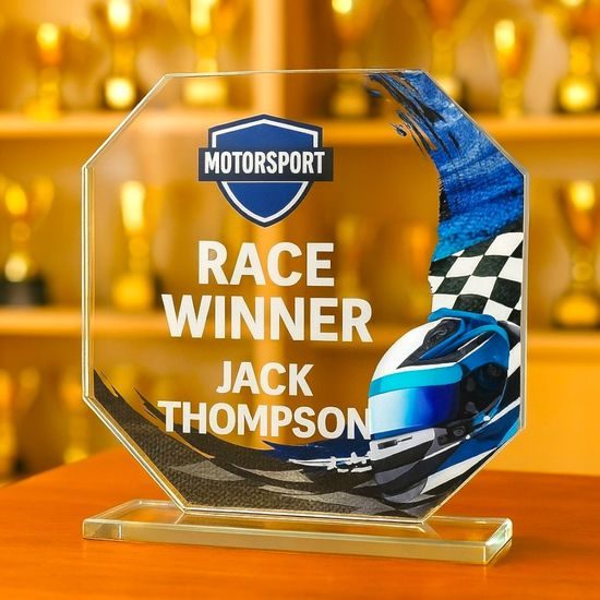 Hutton Motorsports Glass Award