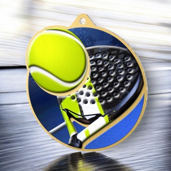Aurum Padel Tennis Stainless Steel Medal