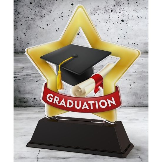 Mini Star Graduation Trophy