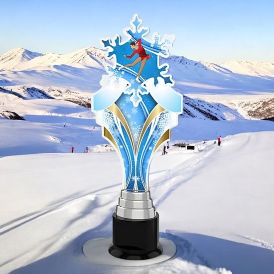 Verbier Figure Skating Snowflake Trophy