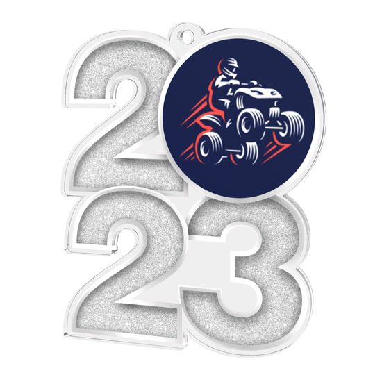 Quad Bike 2023 Acrylic Medal