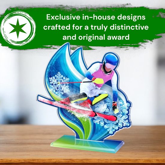 Cannes Downhill Skiing Womens Trophy