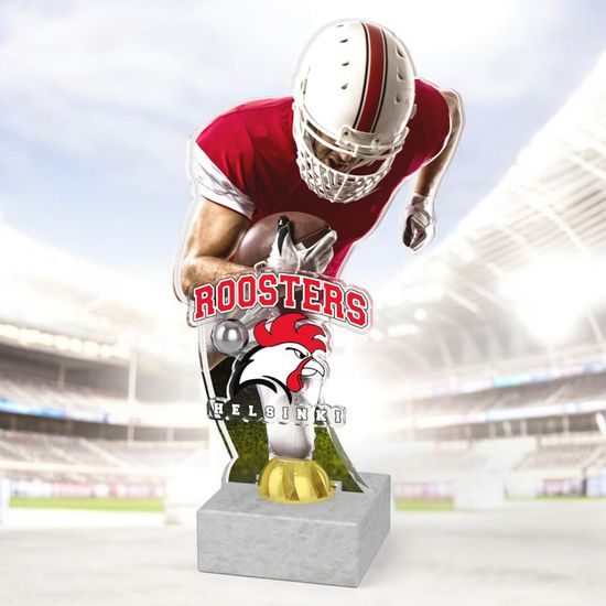 Brady Custom Made American Football Award