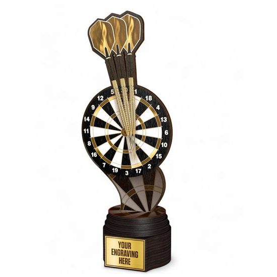 Frontier Classic Real Wood Darts Trophy