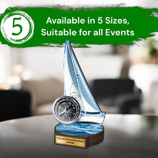 Grove Sailing Real Wood Trophy
