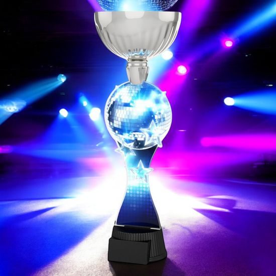 Montreal Glitterball Dance Silver Cup Trophy