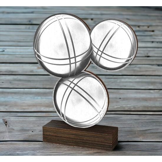 Sierra Classic Petanque Real Wood Trophy