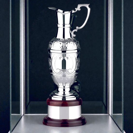 St Annes Silver Plated Hand Chased Claret Jug