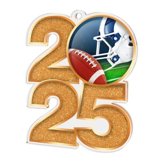 American Football 2025 Medal