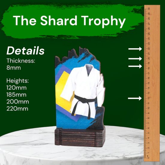 Shard Kimono Jacket Eco Friendly Wooden Trophy
